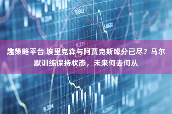 趣策略平台 埃里克森与阿贾克斯缘分已尽？马尔默训练保持状态，未来何去何从